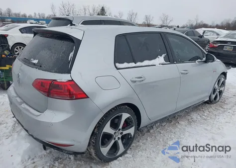 2015 Volkswagen Golf Gti 2.0T Autobahn W/Performance Package 4-Door из США, поврежденный, VIN 3VW447AU3FM090408